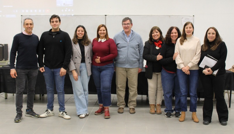 Se present el equipo de gestin de la Facultad de Ciencias de la Salud